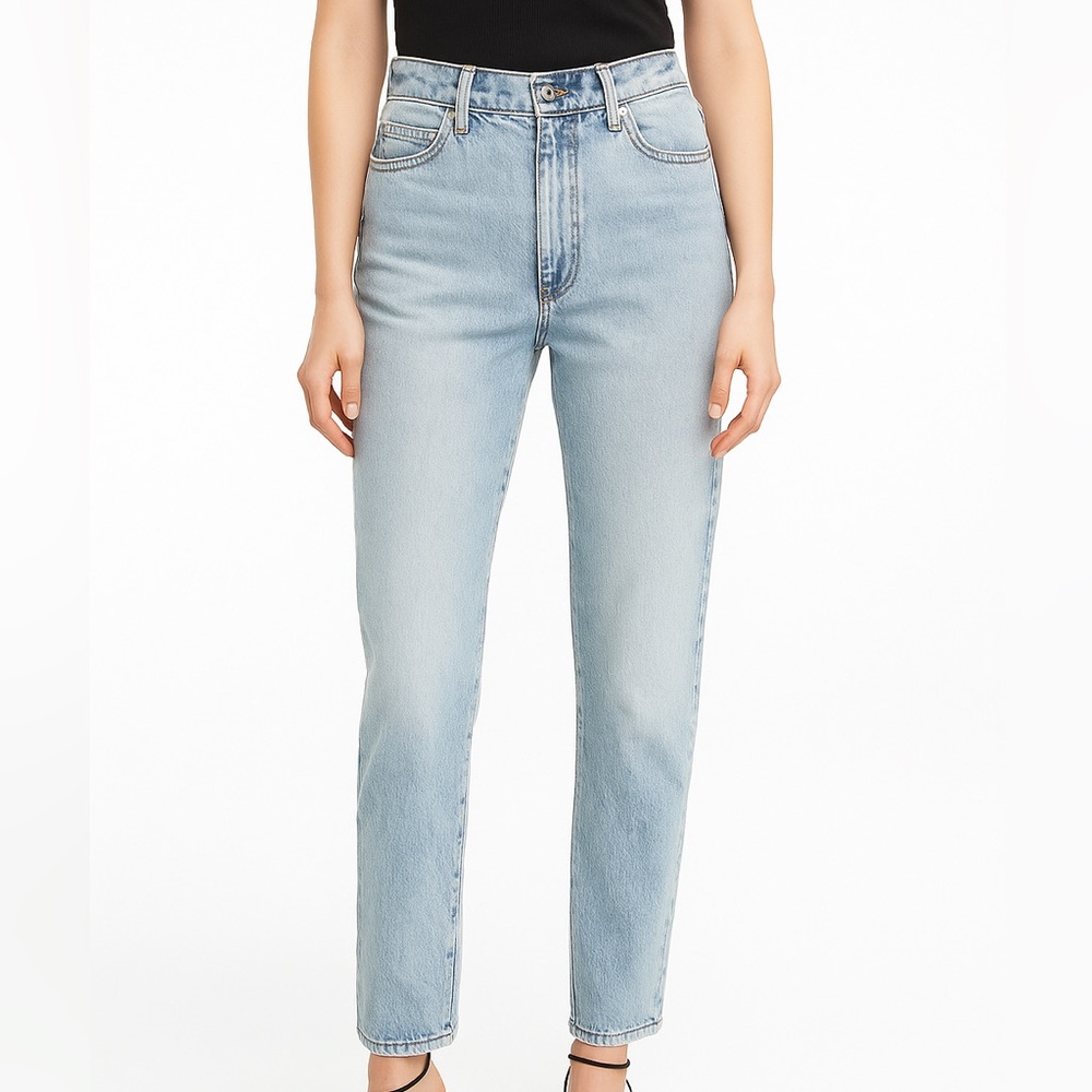 Roots 100% Cotton Rigid Denim Straight Leg Jeans Size 24